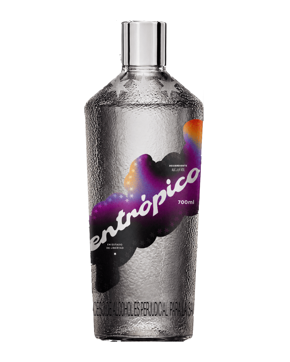 Botella Aguardiente Entrópico, 700ml